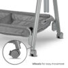 LAYLA 2in1 - Wheels for easy movement Lorelli Λικνο LAYLA 2in1 BEIGE με πτυσσόμενο πλευρικό τοίχωμα