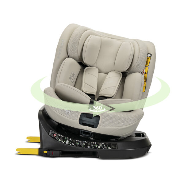 Lorelli Κάθισμα αυτοκινήτου SOLARIS i-Size 40-150cm ISOFIX με Πόδι Στήριξης 360 GREEN