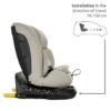 Lorelli Κάθισμα αυτοκινήτου SOLARIS i-Size 40-150cm ISOFIX με Πόδι Στήριξης 360 GREEN