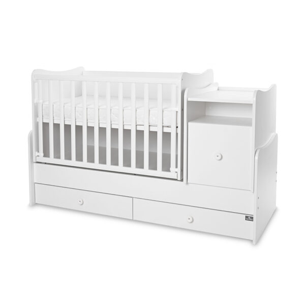 Lorelli Μετατρεπόμενο Πολυμορφικό Κρεβάτι Trend Plus White