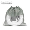 FOLDING PORTABLE POTTY LUCY 2IN1_Compact folding and storage in a travel bag Lorelli Γιο-Γιο Φορητό & Εκπαιδευτικό Κάθισμα Τουαλέτας LUCY 2 σε 1 Grey
