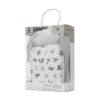 10340202503_2 Lorelli Σετ Δώρου Κουβέρτα Αγκαλιάς 90/75cm Poffy Duo Με Μαξιλαράκι 45x30cm Grey Teddy Bear