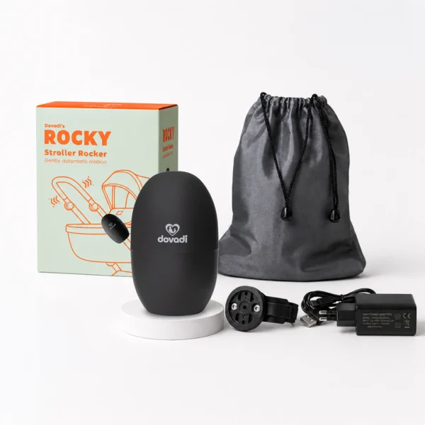 Dovadi Rocky Επαναφορτιζόμενη Συσκευή Δόνησης για Καρότσι Black
