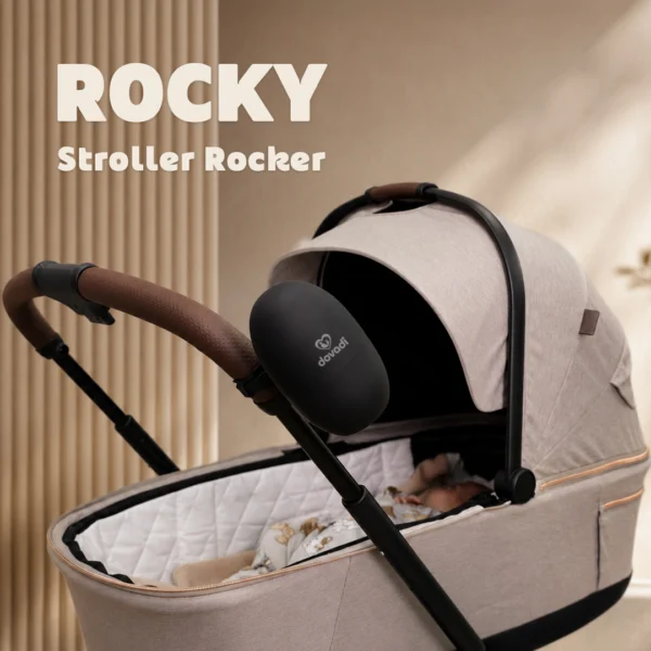 Dovadi Rocky Επαναφορτιζόμενη Συσκευή Δόνησης για Καρότσι Black