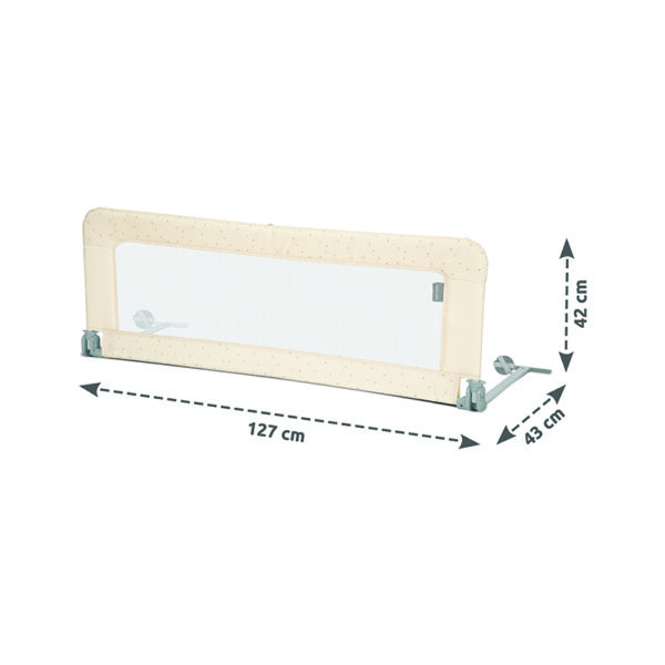 SAFETY NIGHT_Dimensions Lorelli Προστατευτική μπάρα κρεβατιού SAFETY NIGHT 127cm Grey