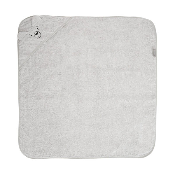 Lorelli Βρεφική Κάπα-Μπουρνούζι 90/90cm με Κουκούλα SOFT Grey