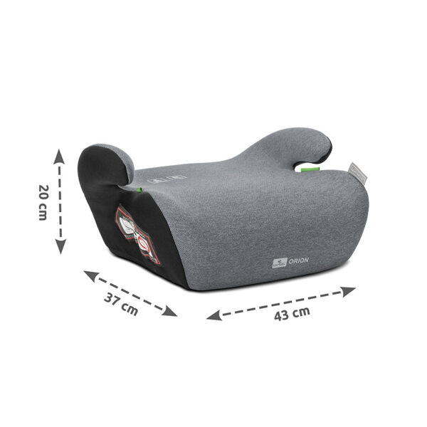 Lorelli Κάθισμα Αυτοκινήτου Booster Orion 125-150cm (22-36kg) Grey