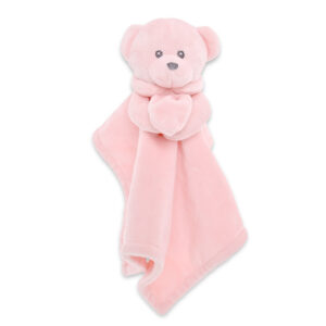 10191610002_1 Lorelli Πανάκι Παρηγοριάς TEDDY BEAR Pink
