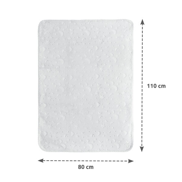 10340192503_3 Lorelli Κουβέρτα Αγκαλιάς Ανάγλυφη 80x110cm Twinkle Grey