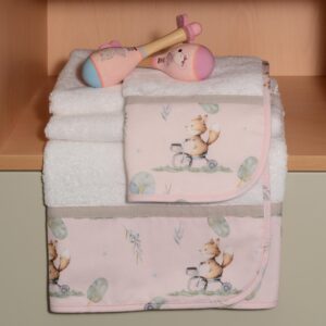 Oliver Baby Σετ πετσέτες 2 τεμ 100% βαμβάκι 450 γρμ/τμ 30×50 & 70×120 Des.426