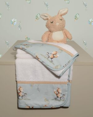 Oliver Baby Σετ πετσέτες 2 τεμ 100% βαμβάκι 450 γρμ/τμ 30×50 & 70×120 Des.429