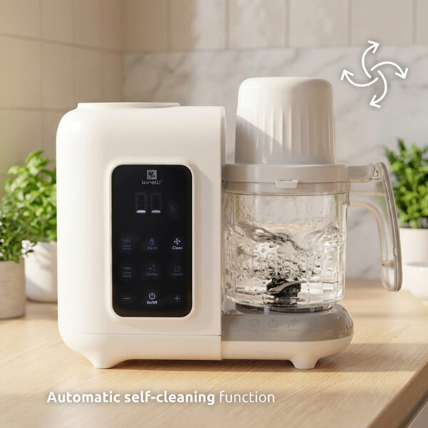 7in1_2 Lorelli Ατμομάγειρας/ Μπλέντερ 7 Σε 1 Healthy Baby Chef 220V White