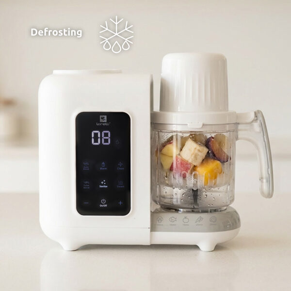 7in1_6 Lorelli Ατμομάγειρας/ Μπλέντερ 7 Σε 1 Healthy Baby Chef 220V White