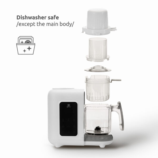 7in1_7 Lorelli Ατμομάγειρας/ Μπλέντερ 7 Σε 1 Healthy Baby Chef 220V White
