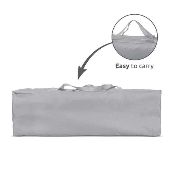MOONHUG_Easy to carry Lorelli Παρκοκρέβατο με κλείσιμο-άνοιγμα Moon Hug One Touch 1 Layer Grey