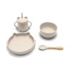 10230700005_1 Lorelli Σετ Φαγητού Σιλικόνης 4τμχ. Beige